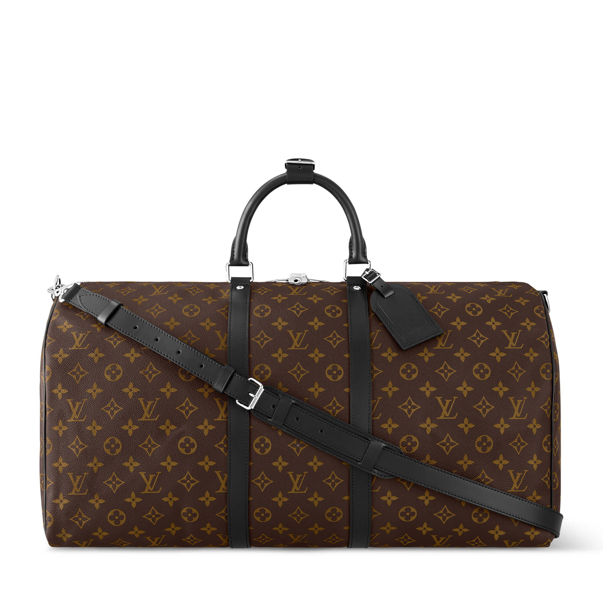 Keepall Bandoulière 55 Monogram Eclipse Canvas - Luxury Travel
